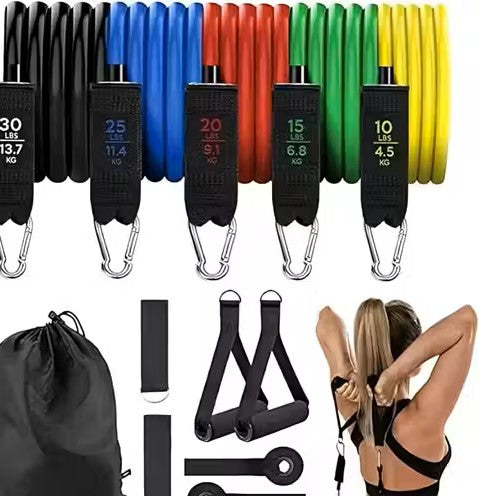 11-in-1 Resistance Bands Set for Home Gym & Workout