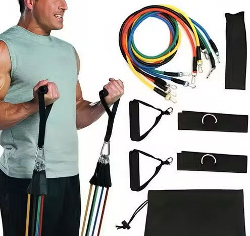 11-in-1 Resistance Bands Set for Home Gym & Workout